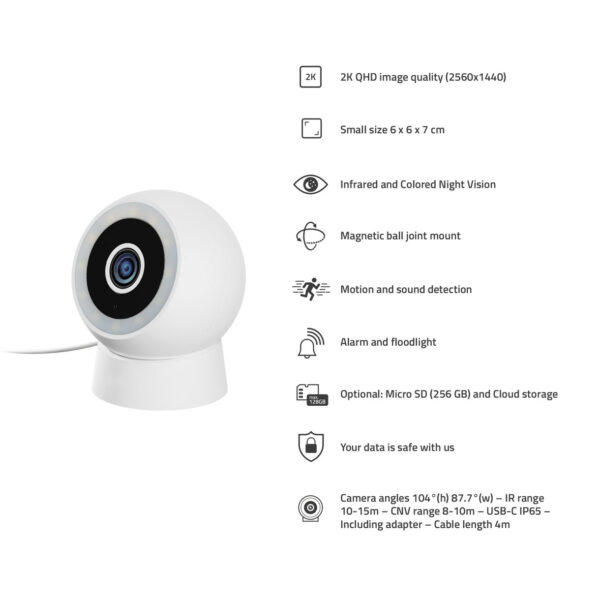 4MP Smart WiFi Camera - Image 3